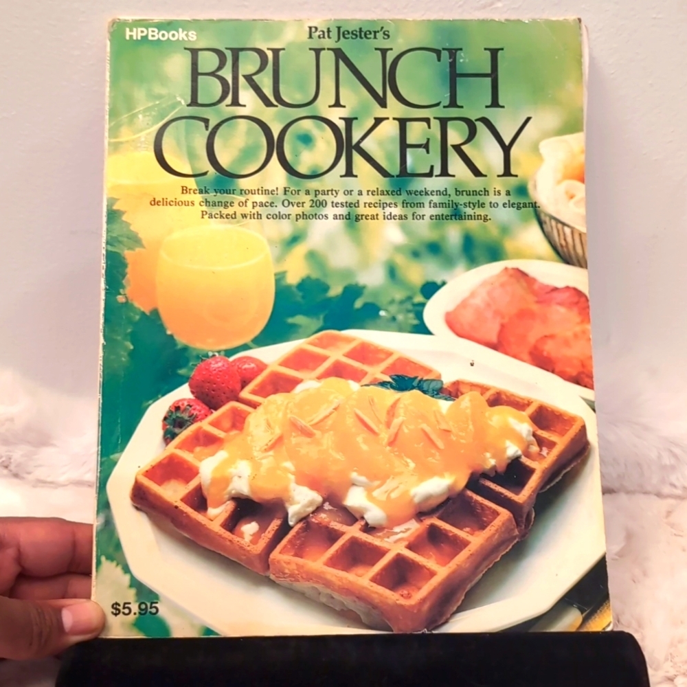 HP Books| Vintage Cookbook Brunch Cookery by Pat Jester